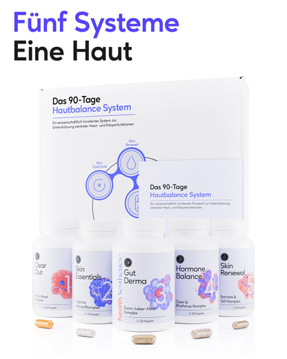 Das 90-Tage Hautbalance System für zu Unreinheiten neigende Haut 